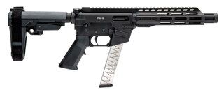 Freedom Ordnance FX9P8S 9mm Luger Semi-Auto Pistol - Black - 8.0" - SBA3